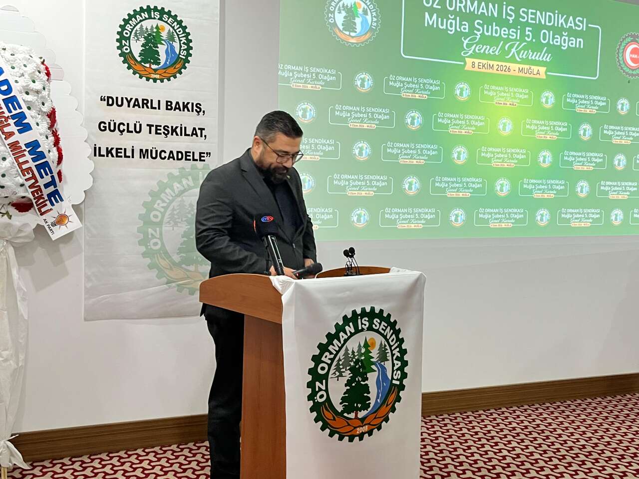 Öz Orman-İş Muğla’da Güven Tazeledi: Bilal Güçlü Yeniden Başkan 6